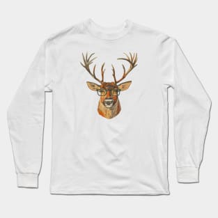 NordicLens Heritage: Reindeer Remix Long Sleeve T-Shirt